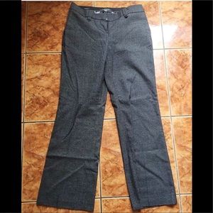 Talbots Plaid Gray Flare Pants Size 2 Petite